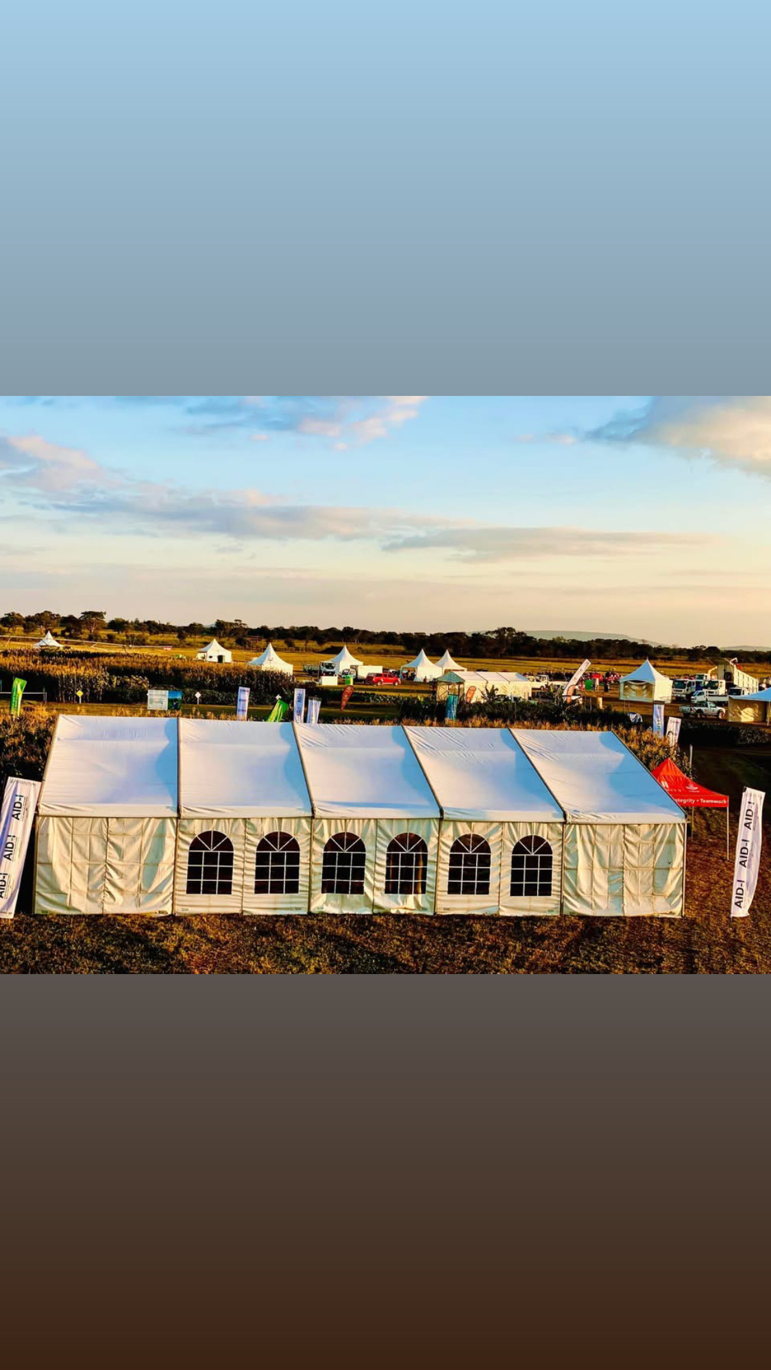 Outdoor marquees
